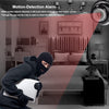 Motion detection recording secures the desired premises as well as saves battery and storage